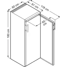 Liebherr GKvesf 4145-21 ProfiLine Kühlschrank mit Umluftkühlung, 3 image